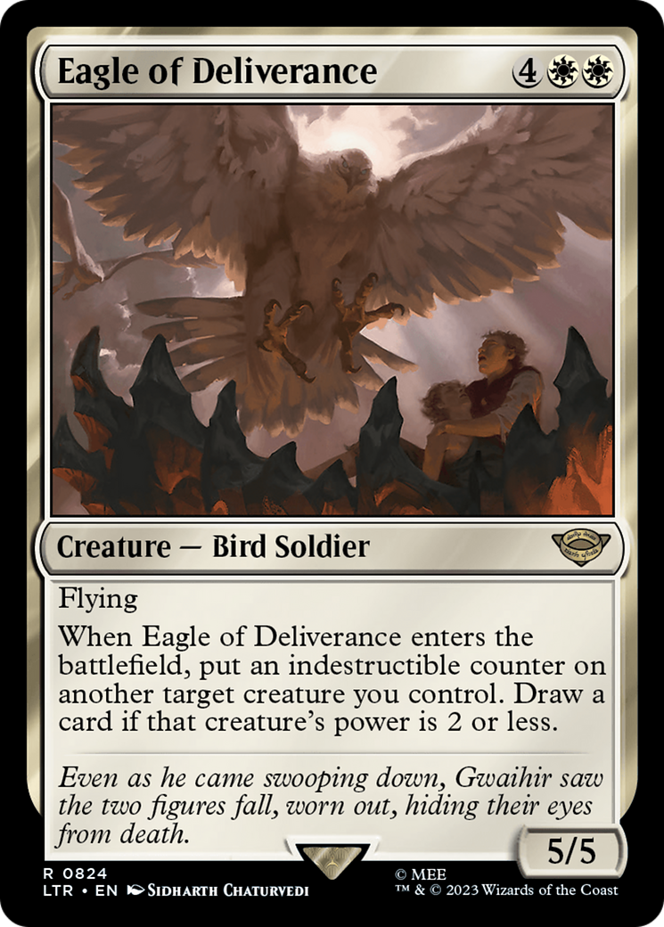 Image of Eagle of Deliverance (LTR-824) - The Lord of the Rings: Tales of Middle-earth