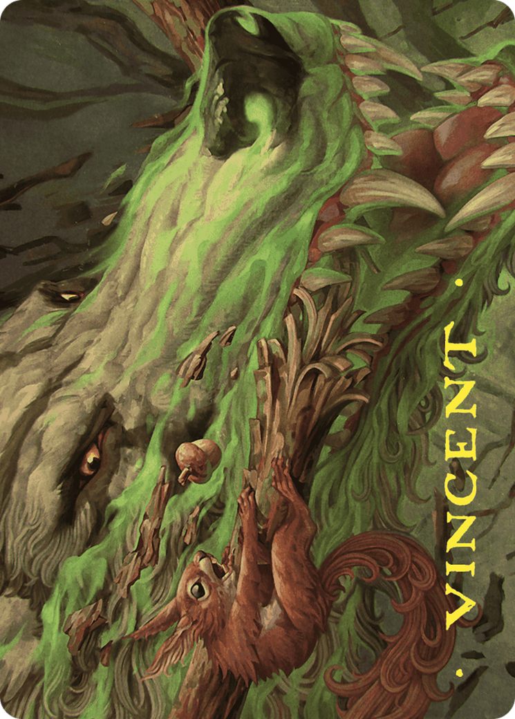Image of Leaping Ambush // Leaping Ambush (AWOE-026) - Wilds of Eldraine Art Series (Borderless)