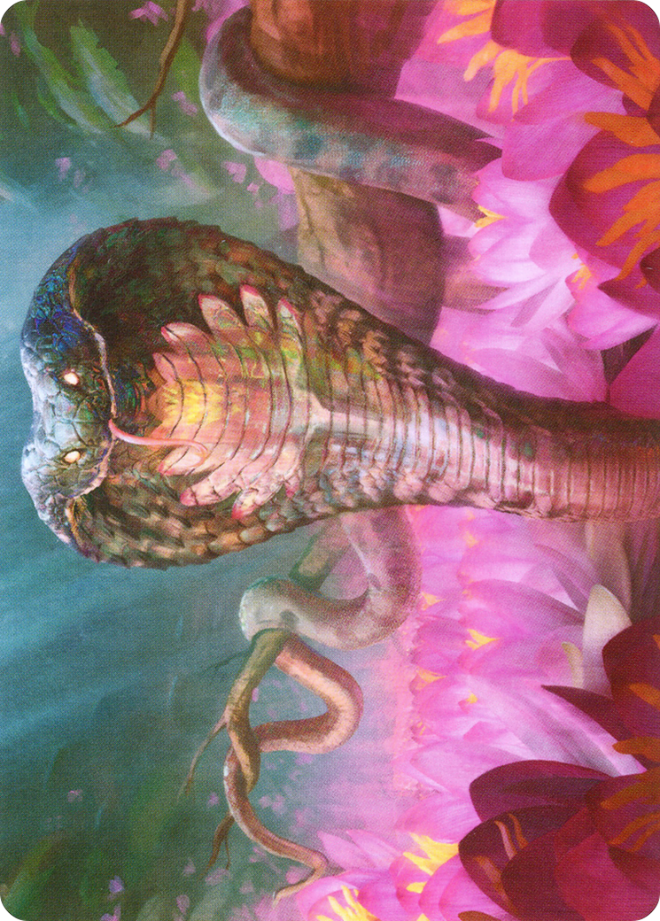 Image of Lotus Cobra // Lotus Cobra (AZNR-071) - Zendikar Rising Art Series (Borderless)