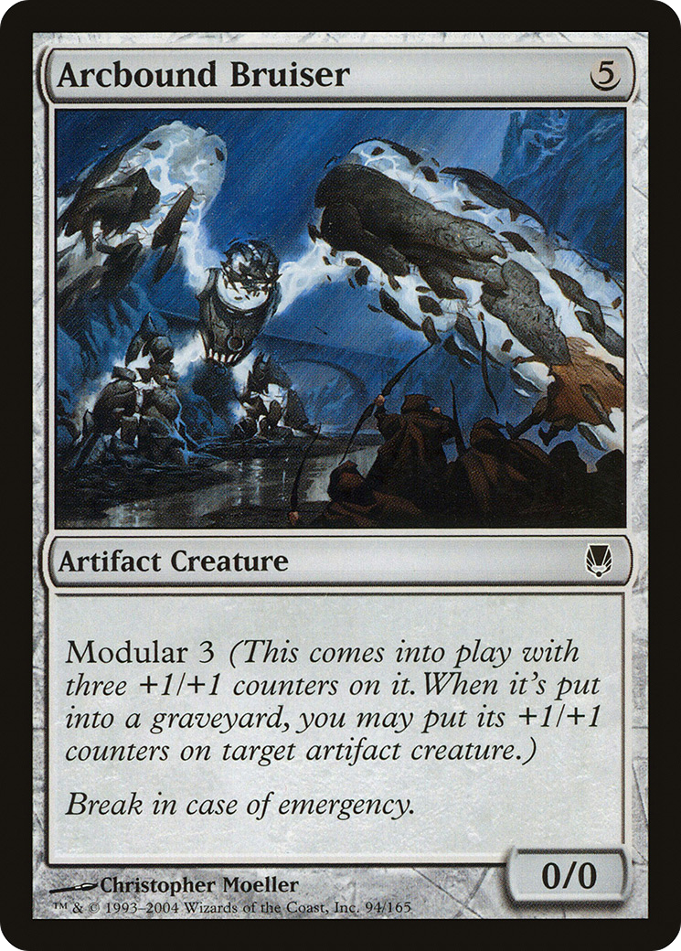 Image of Arcbound Bruiser (DST-094) - Darksteel Foil
