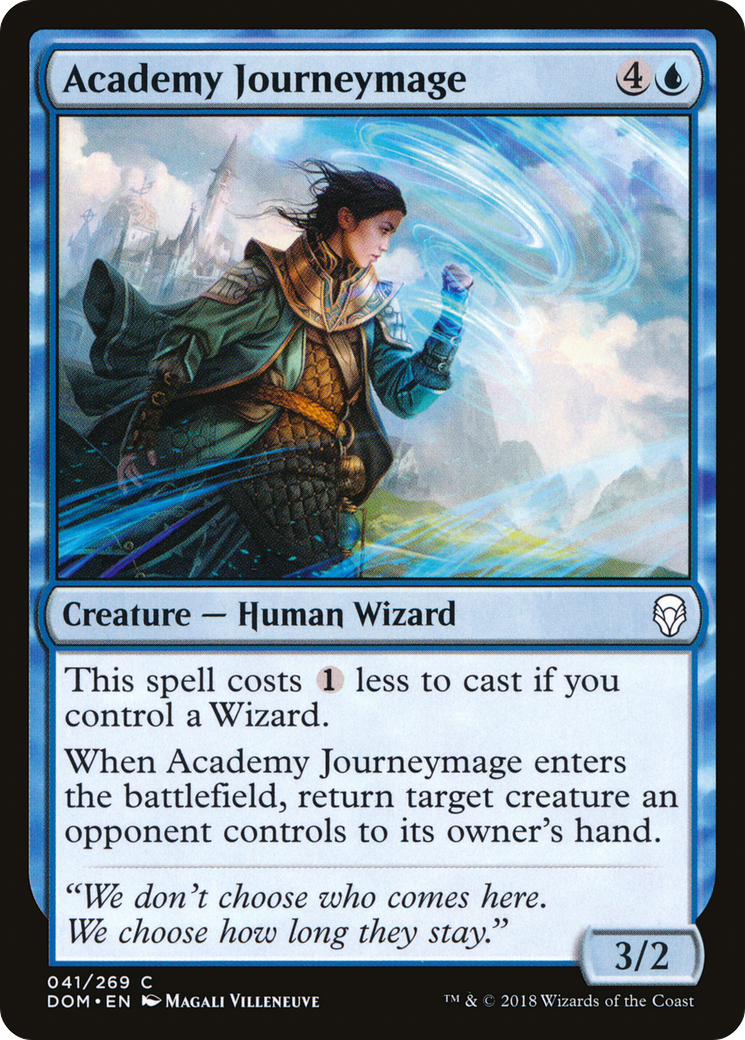 Image of Academy Journeymage (DOM-041) - Dominaria