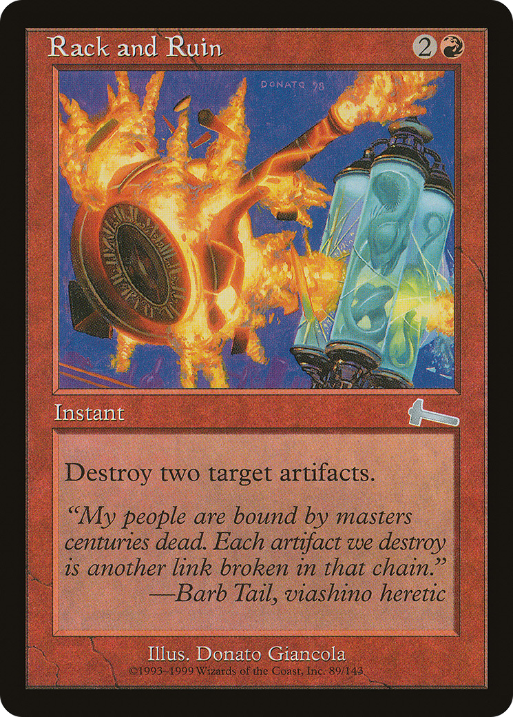 Image of Rack and Ruin (ULG-089) - Urza's Legacy
