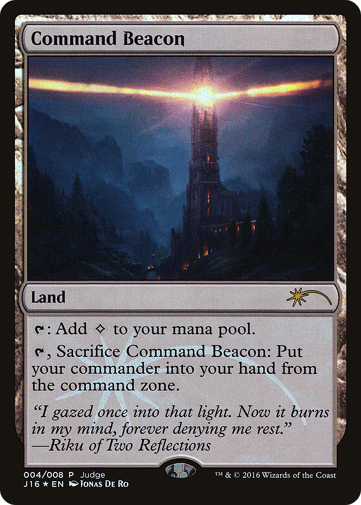 Image of Command Beacon (JDG-004) - Judge Gift Cards 2016 Foil