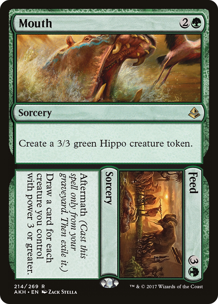 Image of Mouth // Feed (AKH-214) - Amonkhet