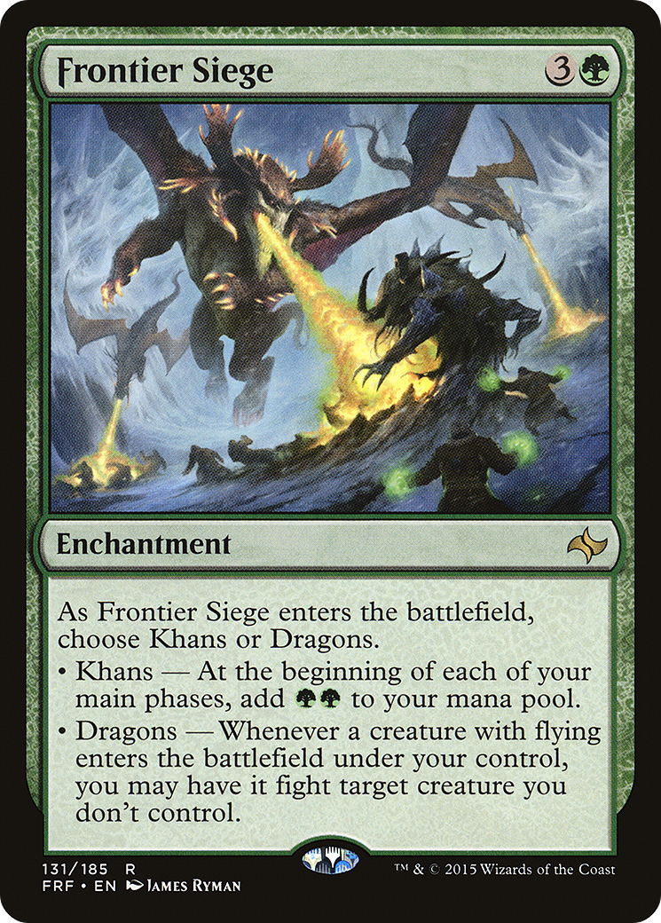 Image of Frontier Siege (FRF-131) - Fate Reforged Foil