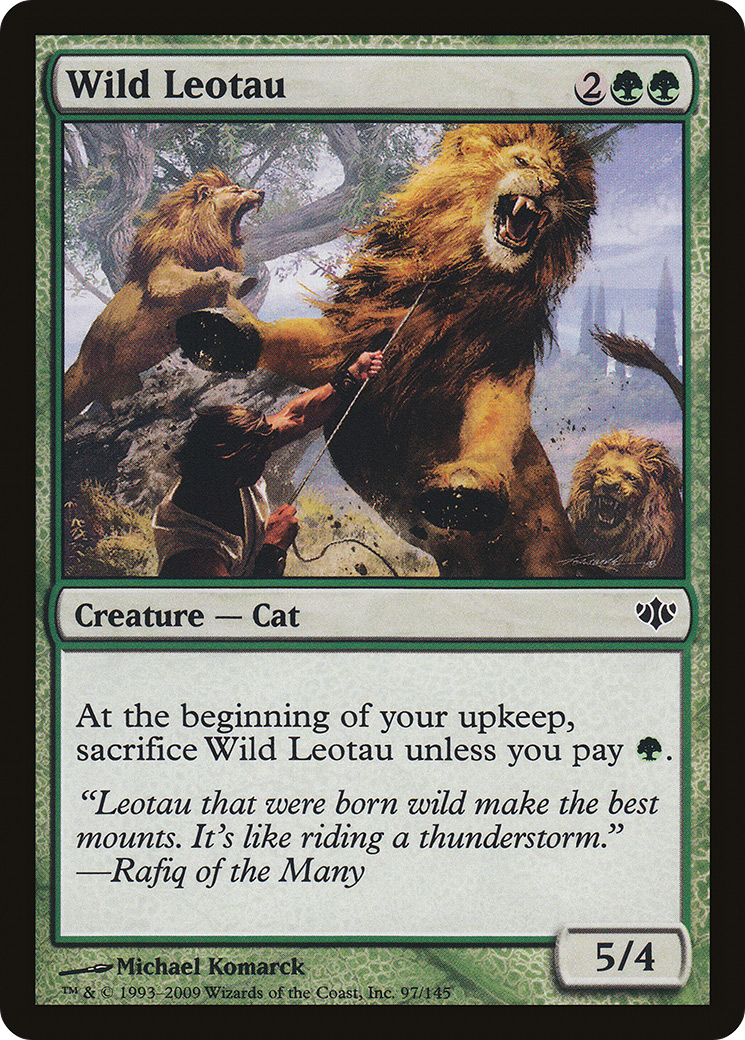 Image of Wild Leotau (CON-097) - Conflux