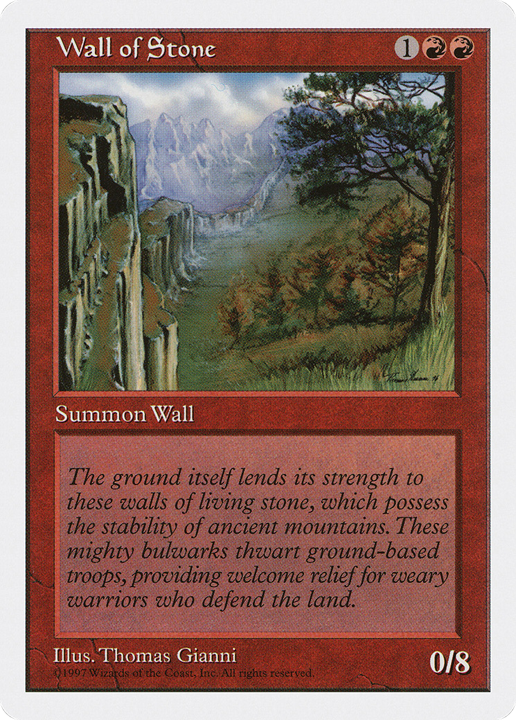 Image of Wall of Stone (5ED-) - Fifth Edition