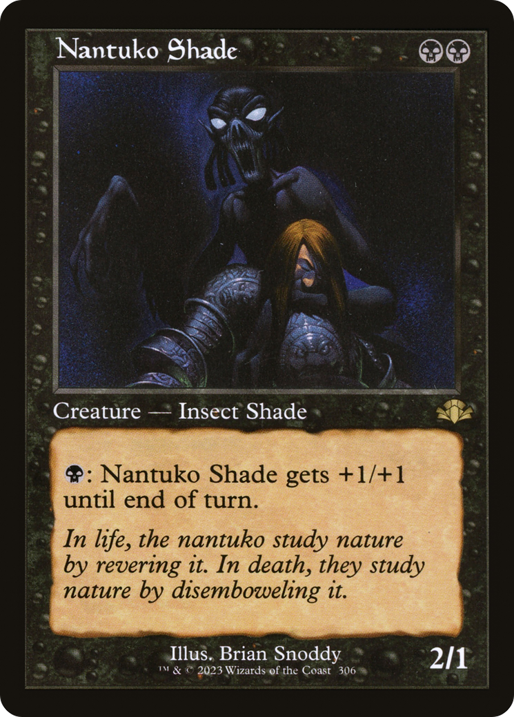 Image of Nantuko Shade (Retro Frame) (DMR-306) - Dominaria Remastered Foil