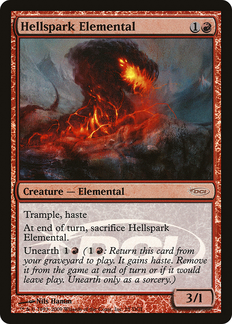 Image of Hellspark Elemental (WPN-025) - DCI Promos Foil