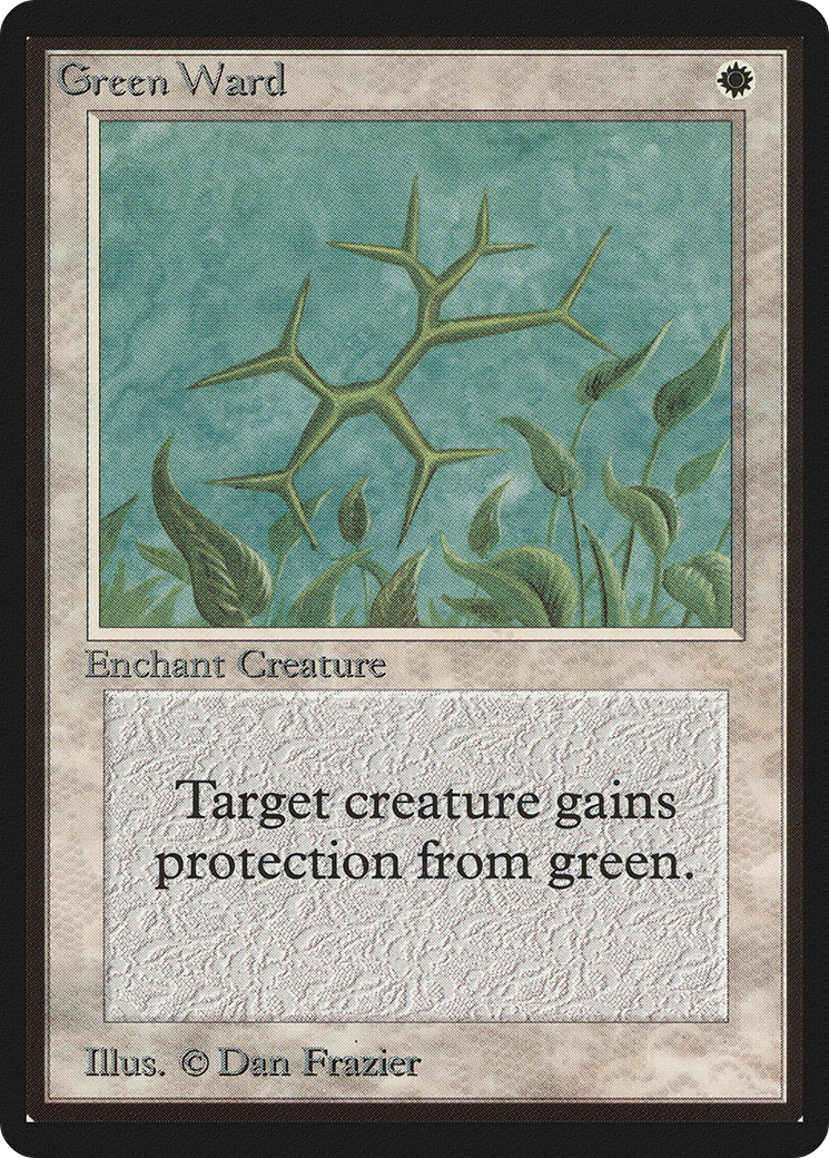 Image of Green Ward (LEB-) - Limited Edition Beta