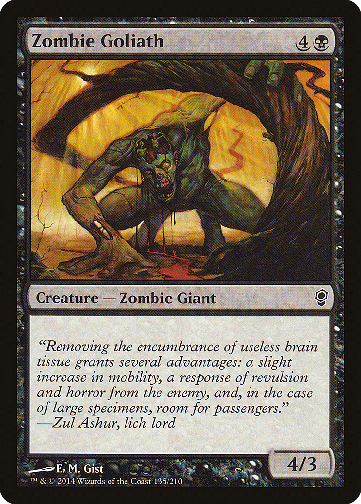 Image of Zombie Goliath (CNS-135) - Conspiracy