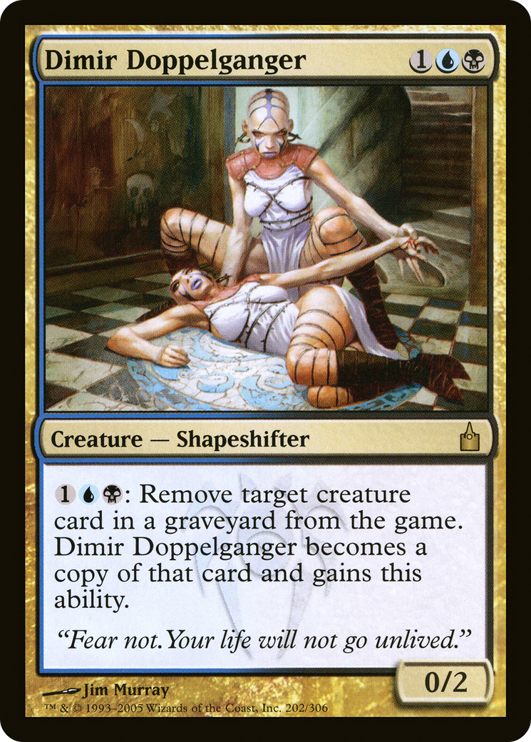 Image of Dimir Doppelganger (RAV-202) - Ravnica: City of Guilds