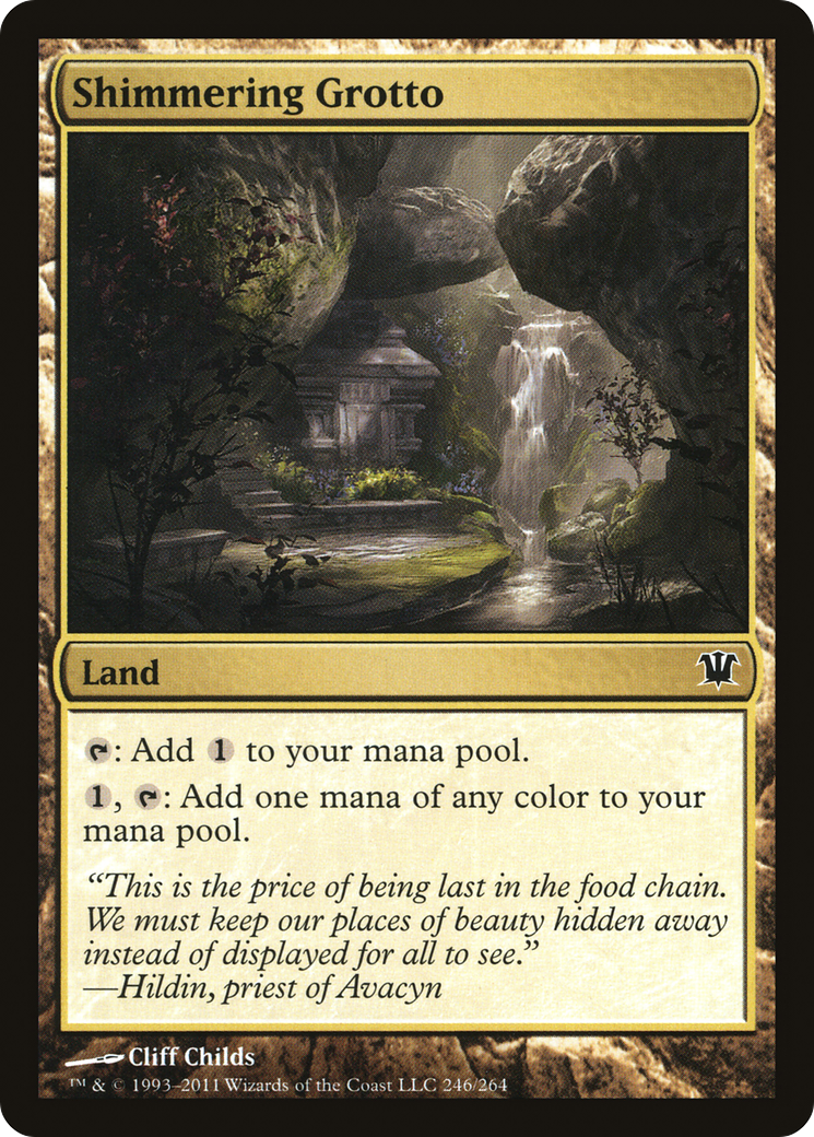 Image of Shimmering Grotto (ISD-246) - Innistrad