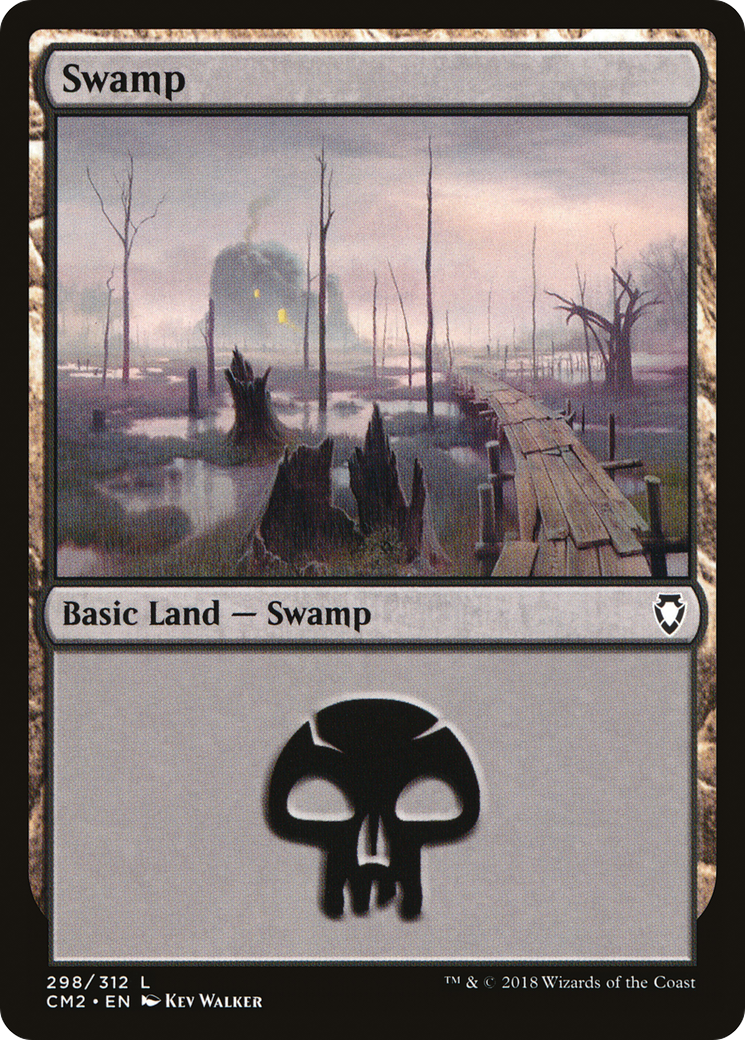 Image of Swamp (298) (CM2-298) - Commander Anthology Volume II