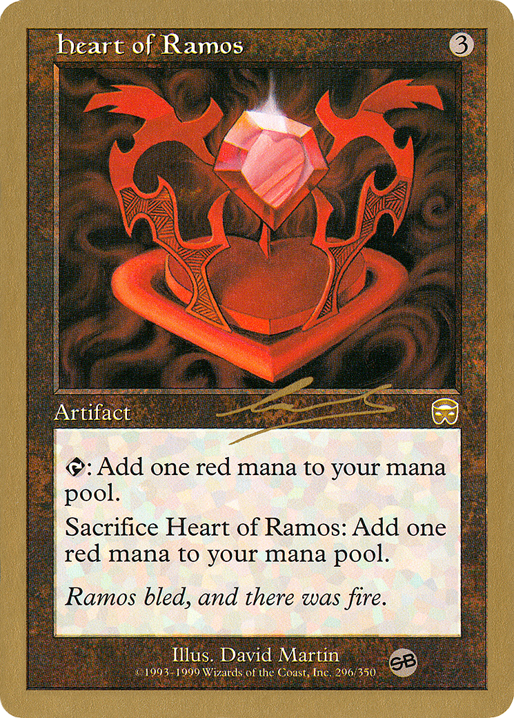 Image of Heart of Ramos - 2000 Nicolas Labarre (MMQ) (SB) (WCD-) - World Championship Decks 2000