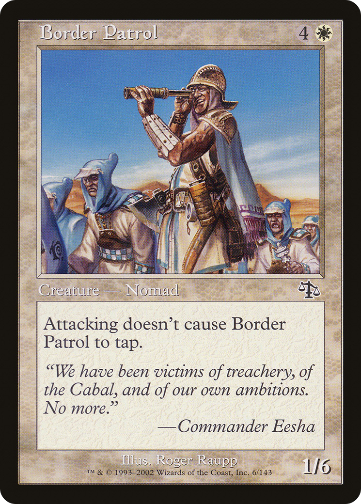 Image of Border Patrol (JUD-006) - Judgment Foil