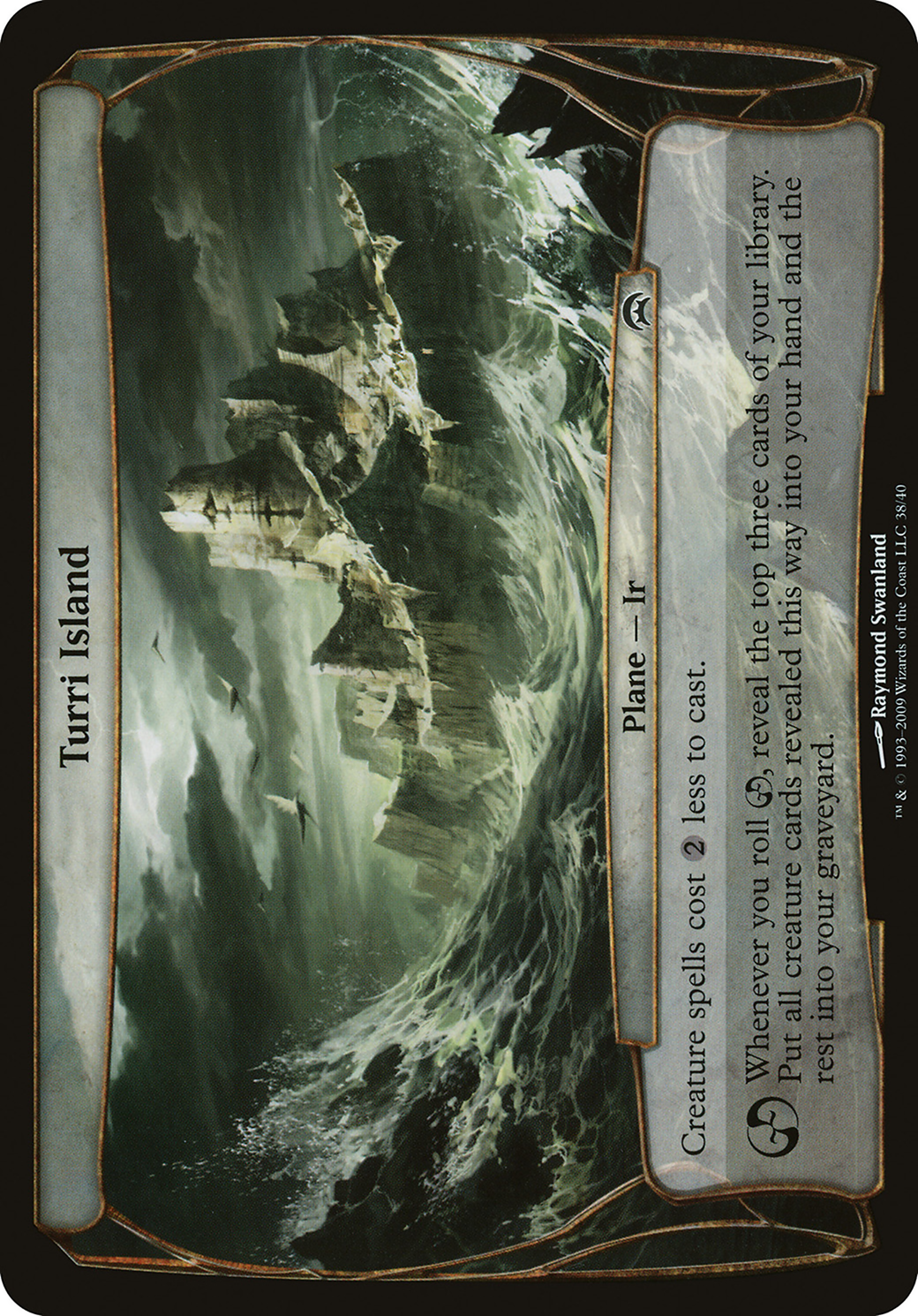 Image of Turri Island (Planechase) (OVER-) - Planechase Planes