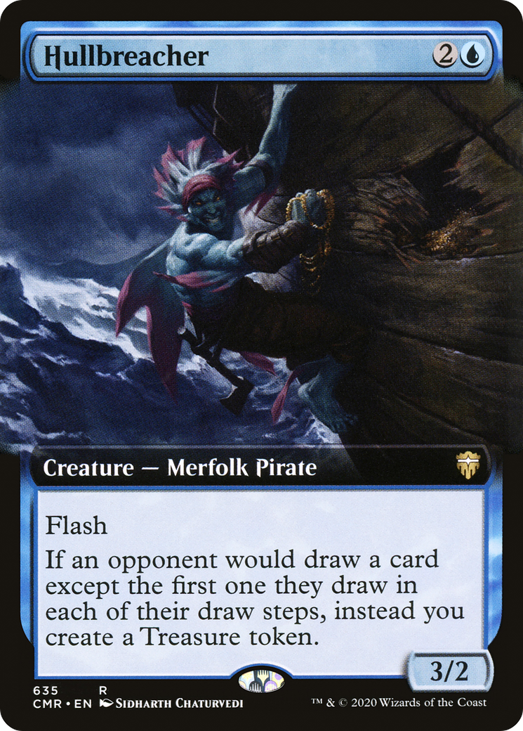 Image of Hullbreacher (Extended Art) (CMR-635) - Commander Legends: (Extended Art) Foil