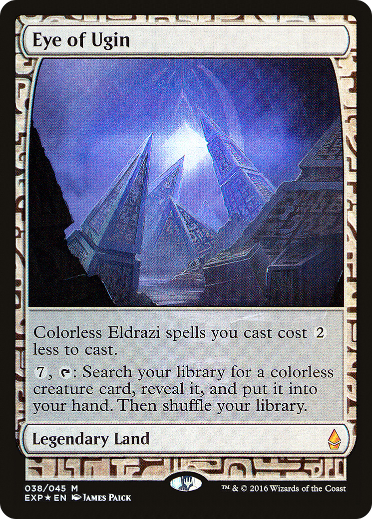 Image of Eye of Ugin (EXP-038) - Zendikar Expeditions Foil