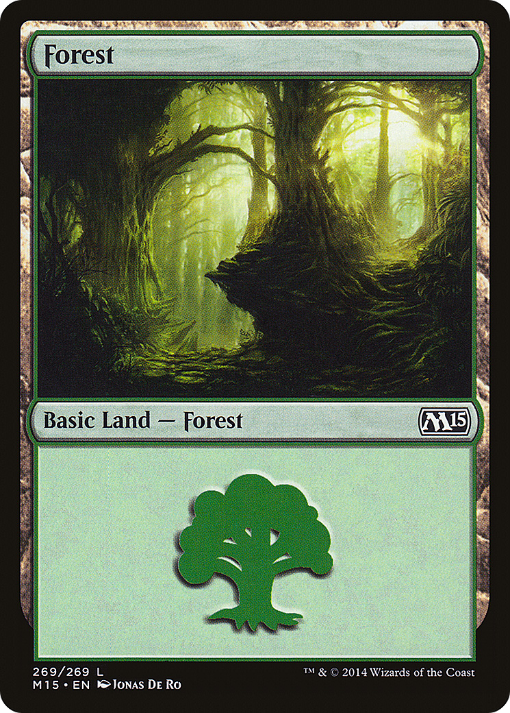 Image of Forest (269) (M15-269) - Magic 2015 Foil