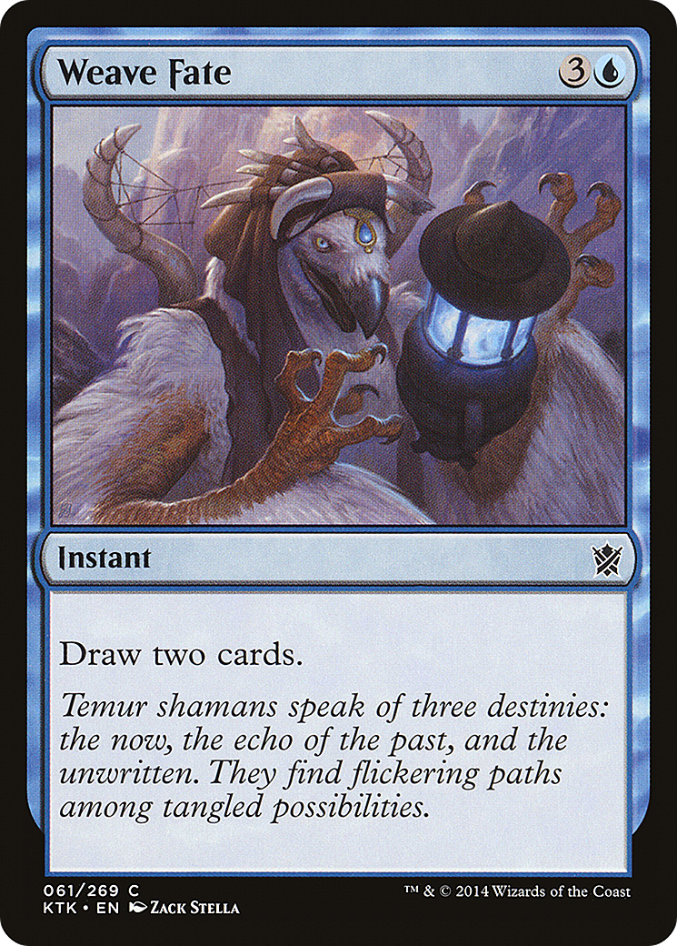 Image of Weave Fate (KTK-061) - Khans of Tarkir Foil