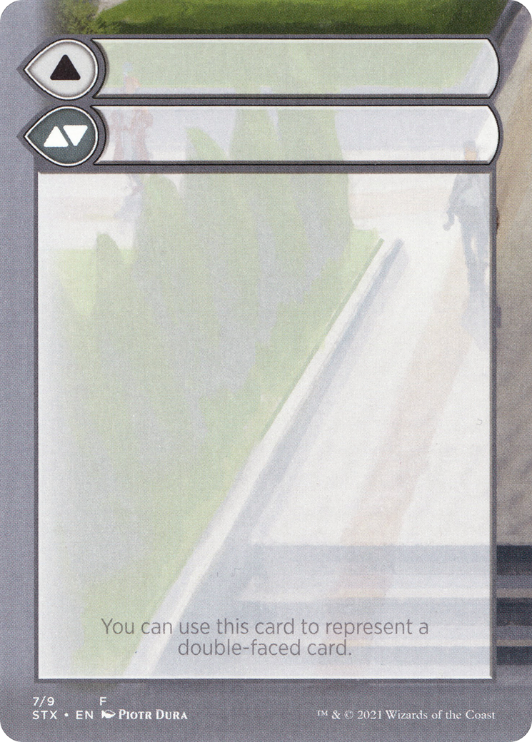 Image of Double-Faced Substitute Card (SSTX-007) - Strixhaven: School of Mages Substitute Cards (Borderless)