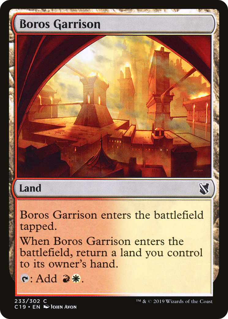 Image of Boros Garrison (C19-233) - Commander 2019