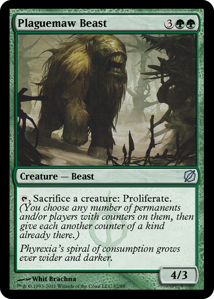 Image of Plaguemaw Beast (TD2-062) - Duel Decks: Mirrodin Pure vs. New Phyrexia