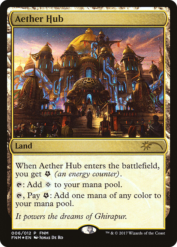 Image of Aether Hub (FNM-006) - Friday Night Magic 2017 Foil