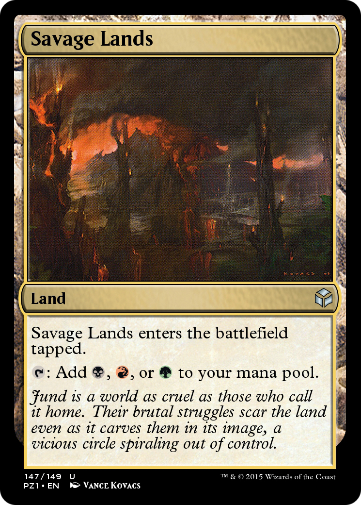 Image of Savage Lands (PZ1-147) - Legendary Cube Prize Pack