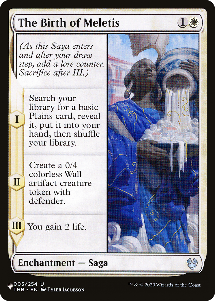 Image of The Birth of Meletis (LIST-THB-5) - The List