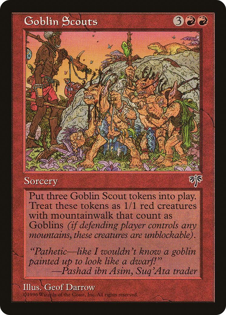 Image of Goblin Scouts (MIR-) - Mirage