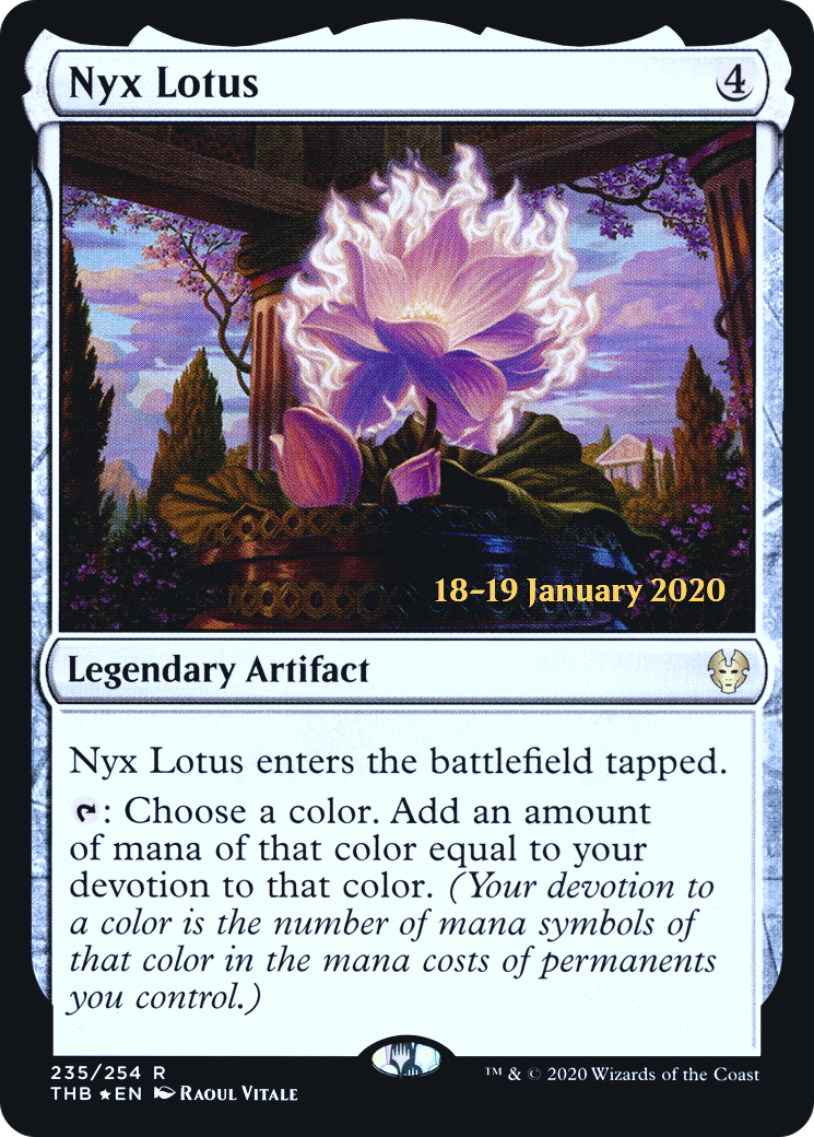 Image of Nyx Lotus (PRE-235S) - Theros Beyond Death Promos Foil