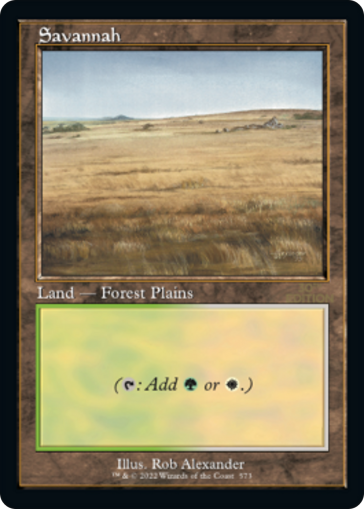 Image of Savannah (Retro Frame) (30A-573) - 30th Anniversary Edition