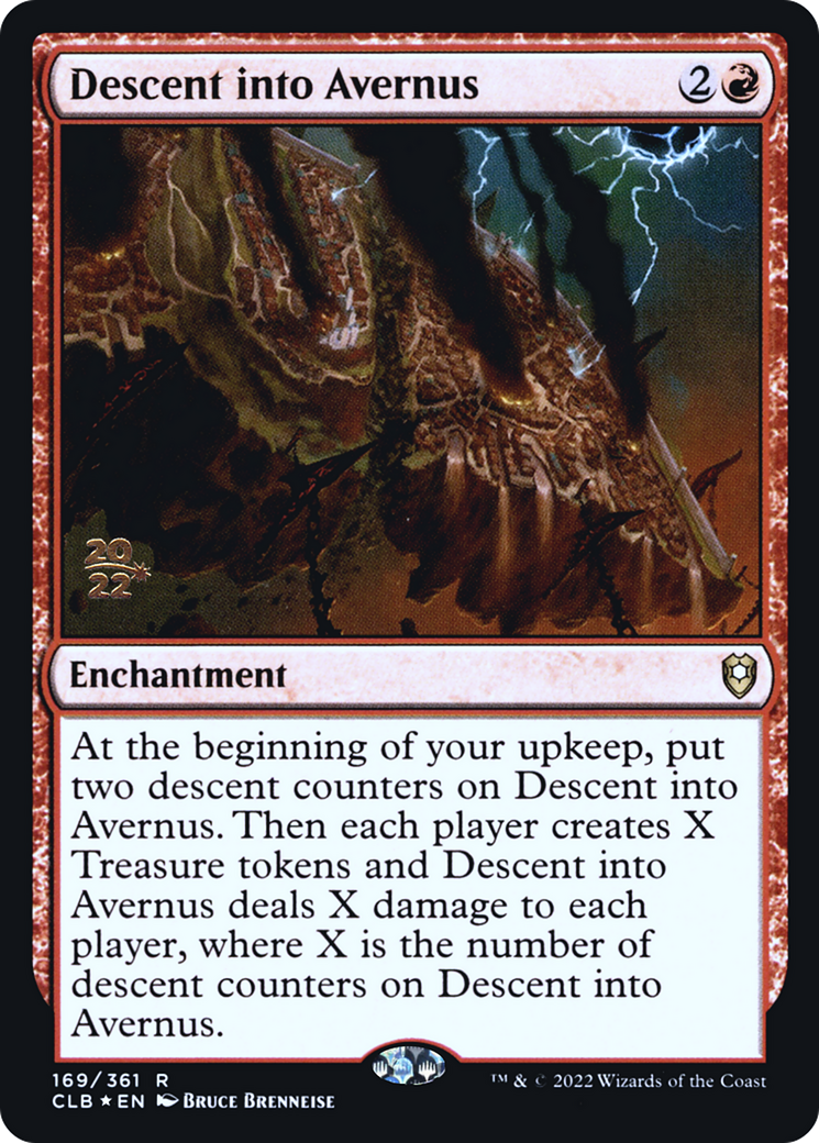 Image of Descent into Avernus (PRE-169) - Battle for Baldur's Gate Promos Foil