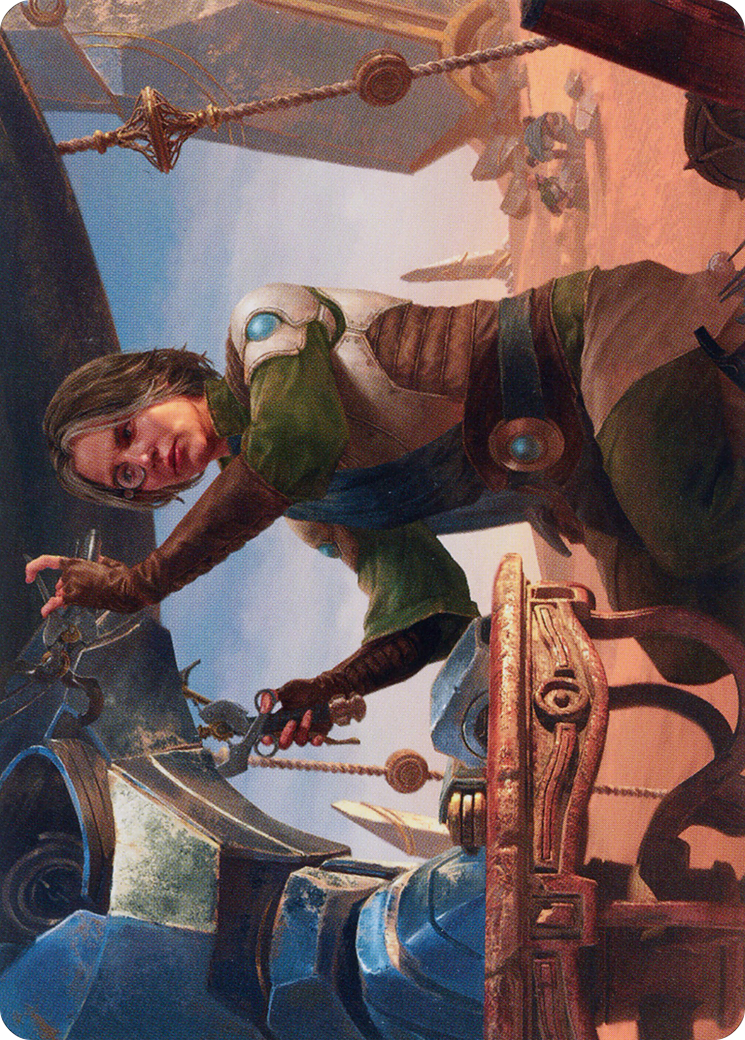 Image of Tocasia, Dig Site Mentor // Tocasia, Dig Site Mentor (ABRO-040) - The Brothers' War Art Series (Borderless) Foil