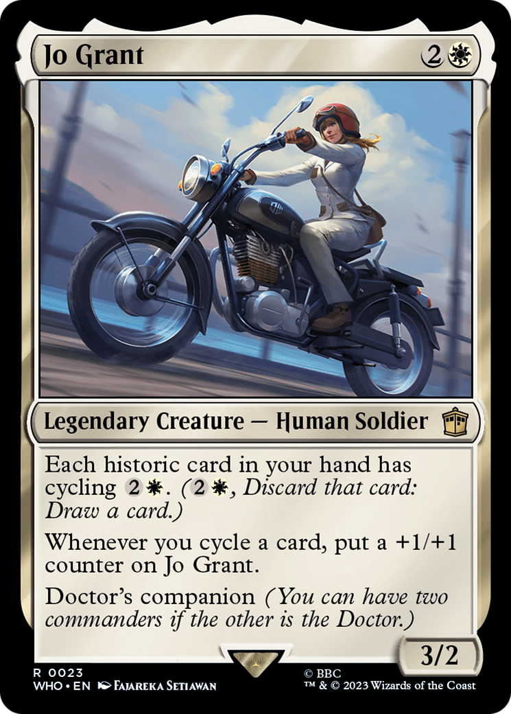 Image of Jo Grant (WHO-023) - Doctor Who Foil
