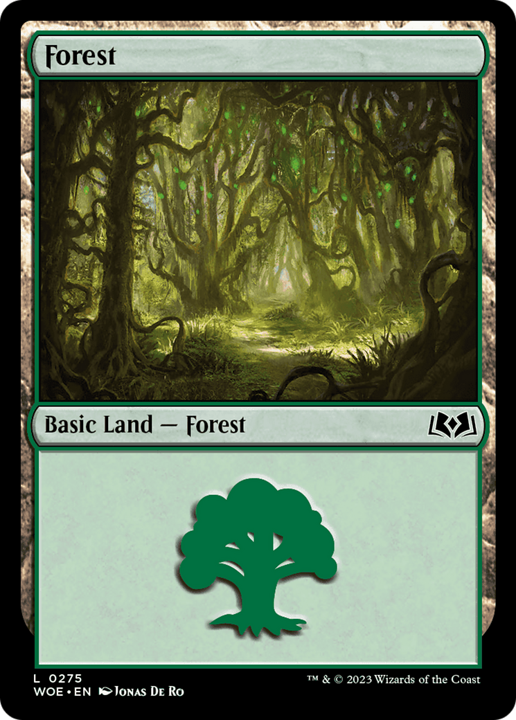 Image of Forest (0275) (WOE-275) - Wilds of Eldraine