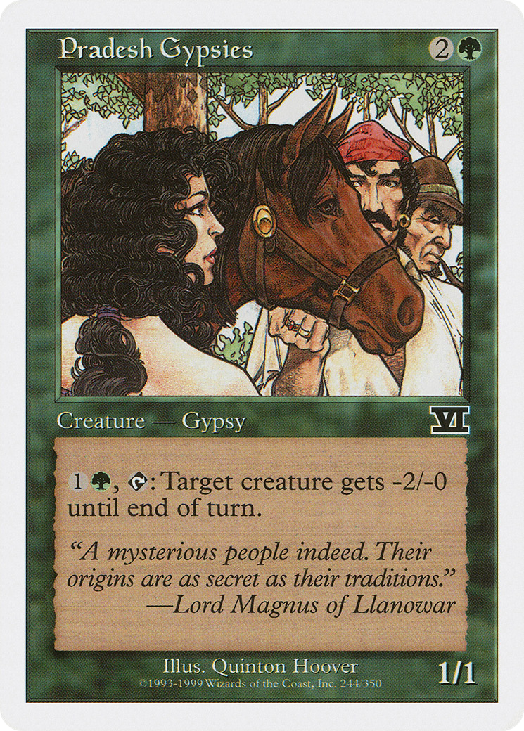 Image of Pradesh Gypsies (6ED-244) - Classic Sixth Edition