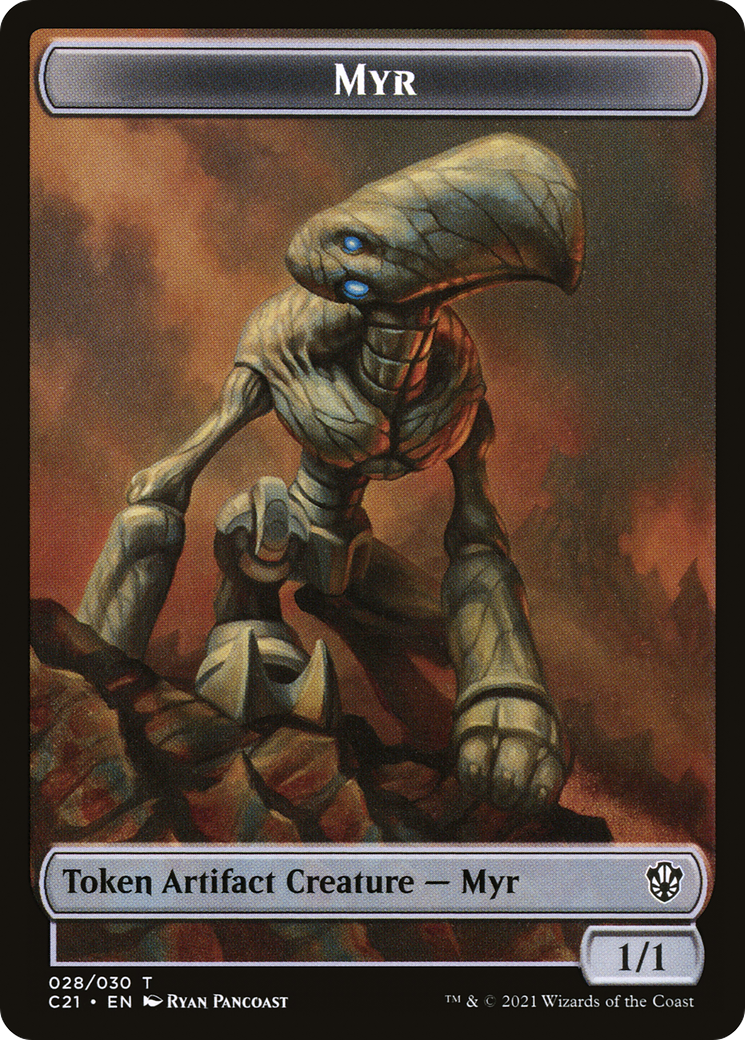 Image of Myr (TC21-028) - Commander 2021 Tokens