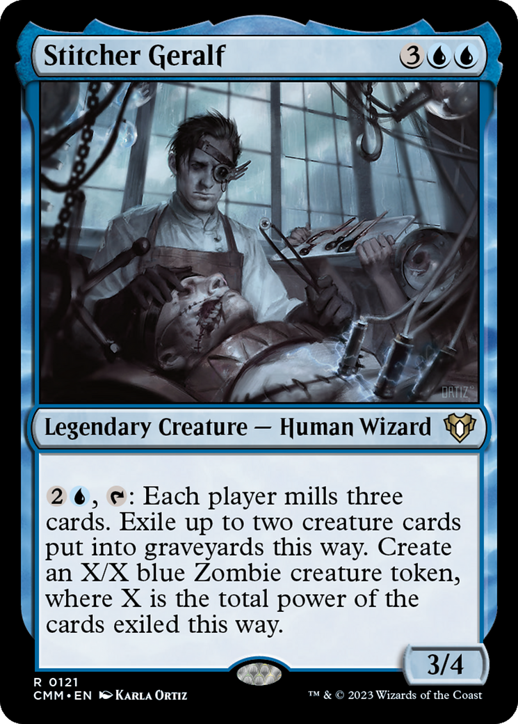 Image of Stitcher Geralf (CMM-121) - Commander Masters