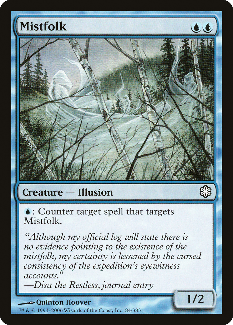 Image of Mistfolk (CTD-084) - Coldsnap Theme Decks
