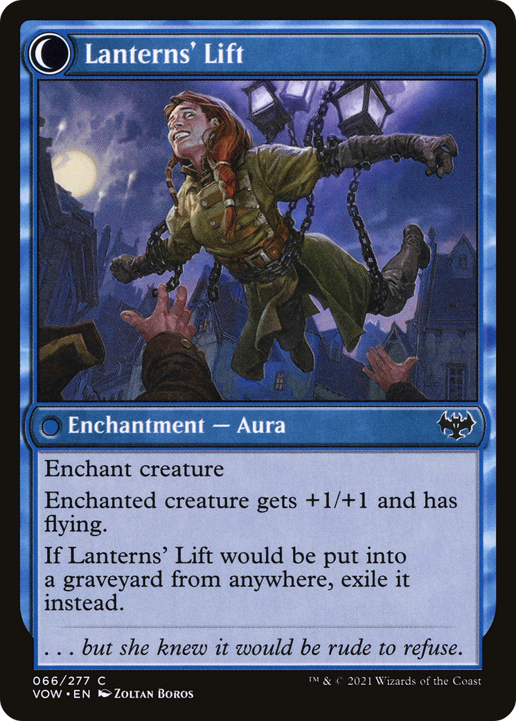 Image of Lantern Bearer (VOW-066) - Innistrad: Crimson Vow: (Double Faced Transform) Foil