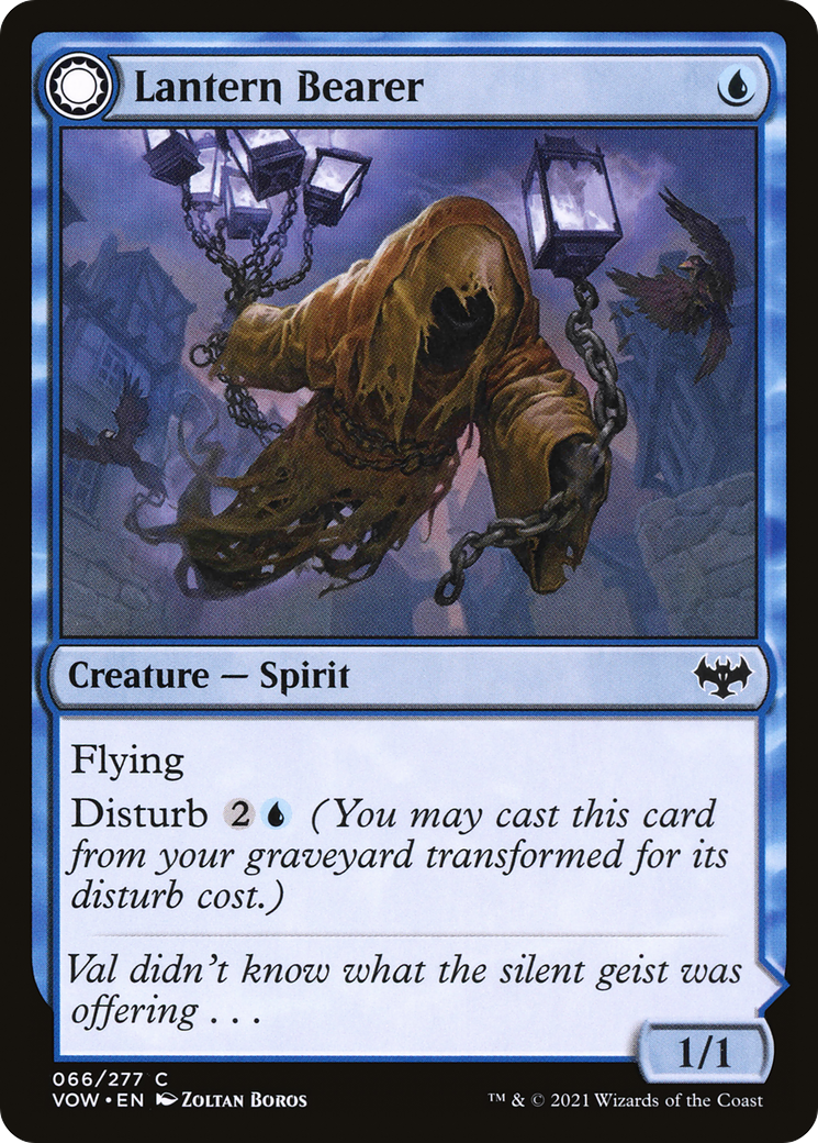 Image of Lantern Bearer (VOW-066) - Innistrad: Crimson Vow: (Double Faced Transform) Foil