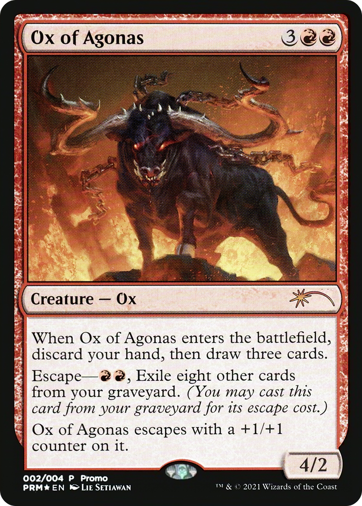 Image of Ox of Agonas (UMP-002) - Year of the Ox 2021 Foil