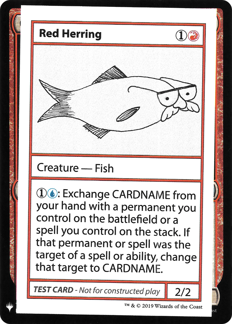Image of Red Herring (CMB1-062) - Mystery Booster Playtest Cards 2019