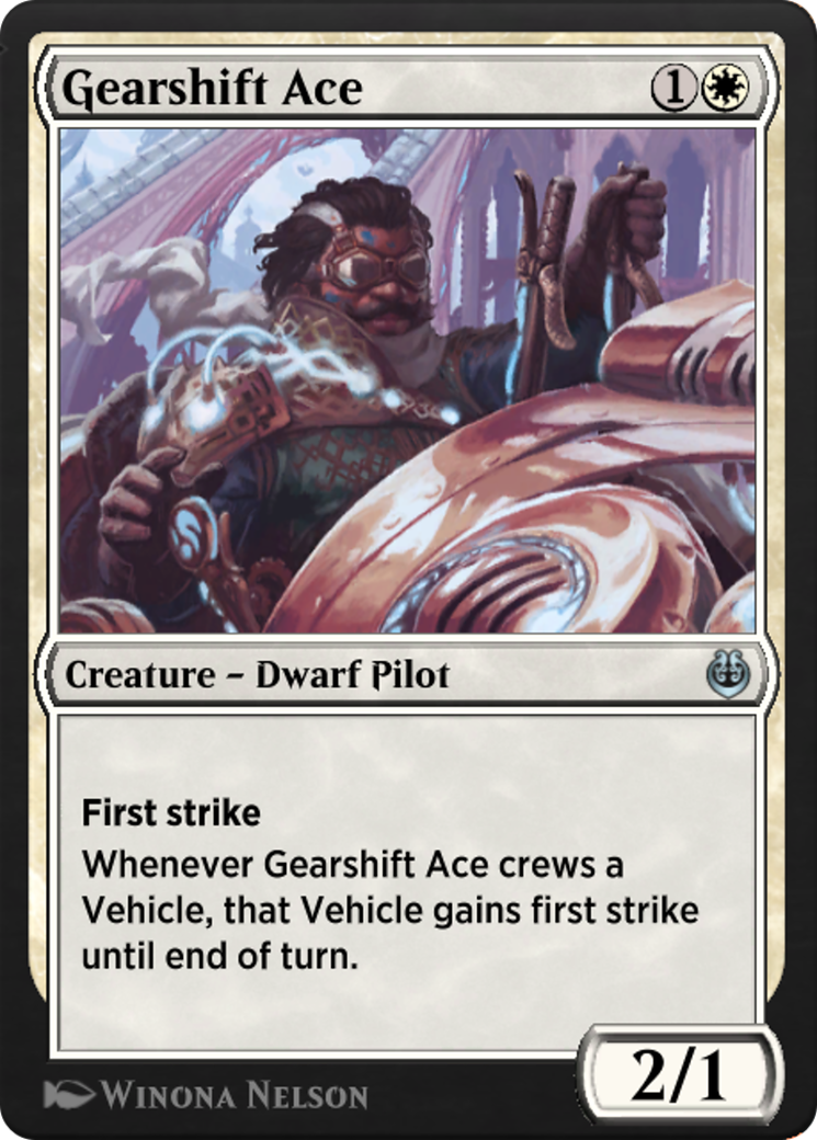 Image of Gearshift Ace (KLR-020) - Kaladesh Remastered