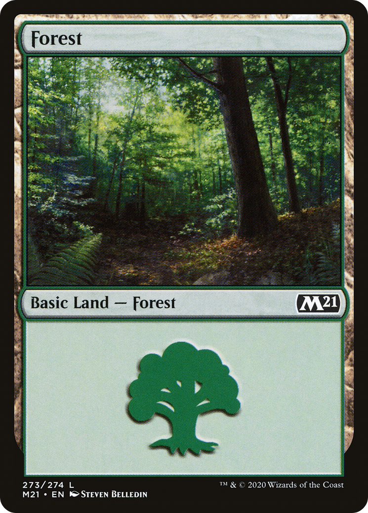 Image of Forest (273) (M21-273) - Core Set 2021