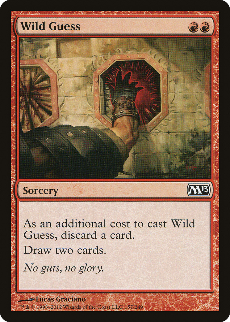 Image of Wild Guess (M13-157) - Magic 2013 Foil