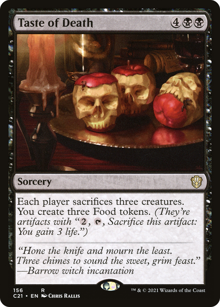 Image of Taste of Death (C21-156) - Commander 2021